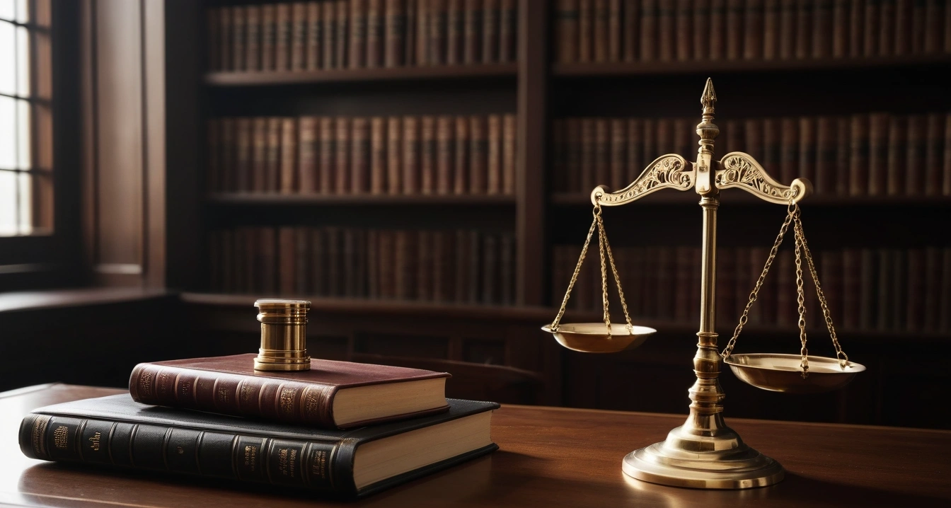 a classic brass balance scale of justice 1
