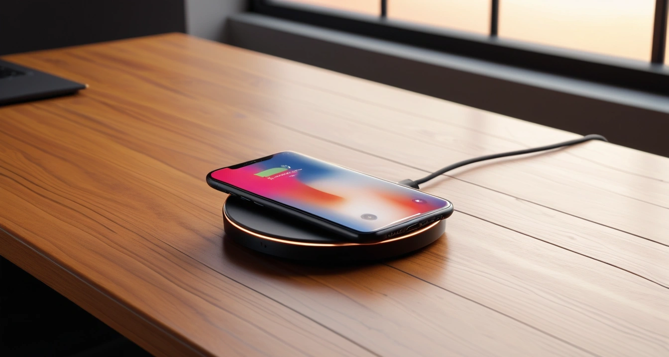 a premium sleek smartphone leaning again 1 1