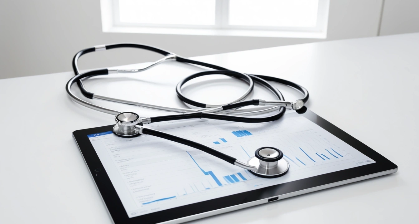 a professional medical stethoscope resti 1