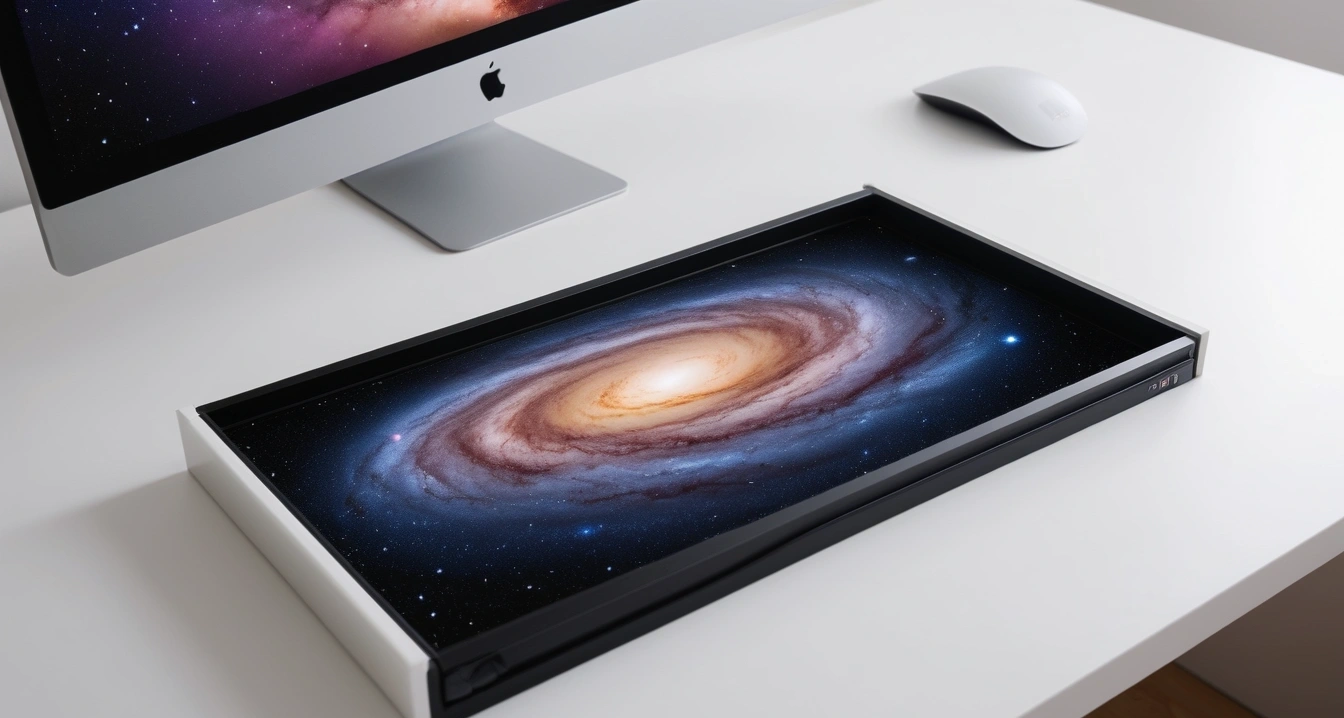 close up of a premium galaxy in a sleek 1