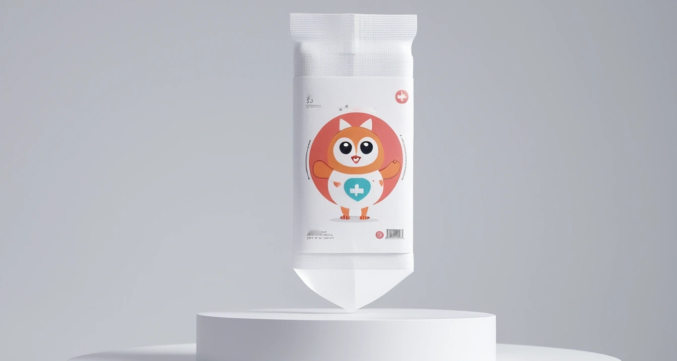a futuristic modern round adhesive banda 1
